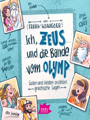 cover image of Ich, Zeus, und die Bande vom Olymp